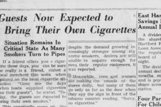 Front page, The East Hartford Gazette, December 15, 1944
